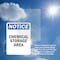 Signmission Chemical Storage Area OSHA Notice Sign, Plastic, 7in W x 10in L, 2PK OS-2PACK-NS-P-710-V-10570 - alternate 3